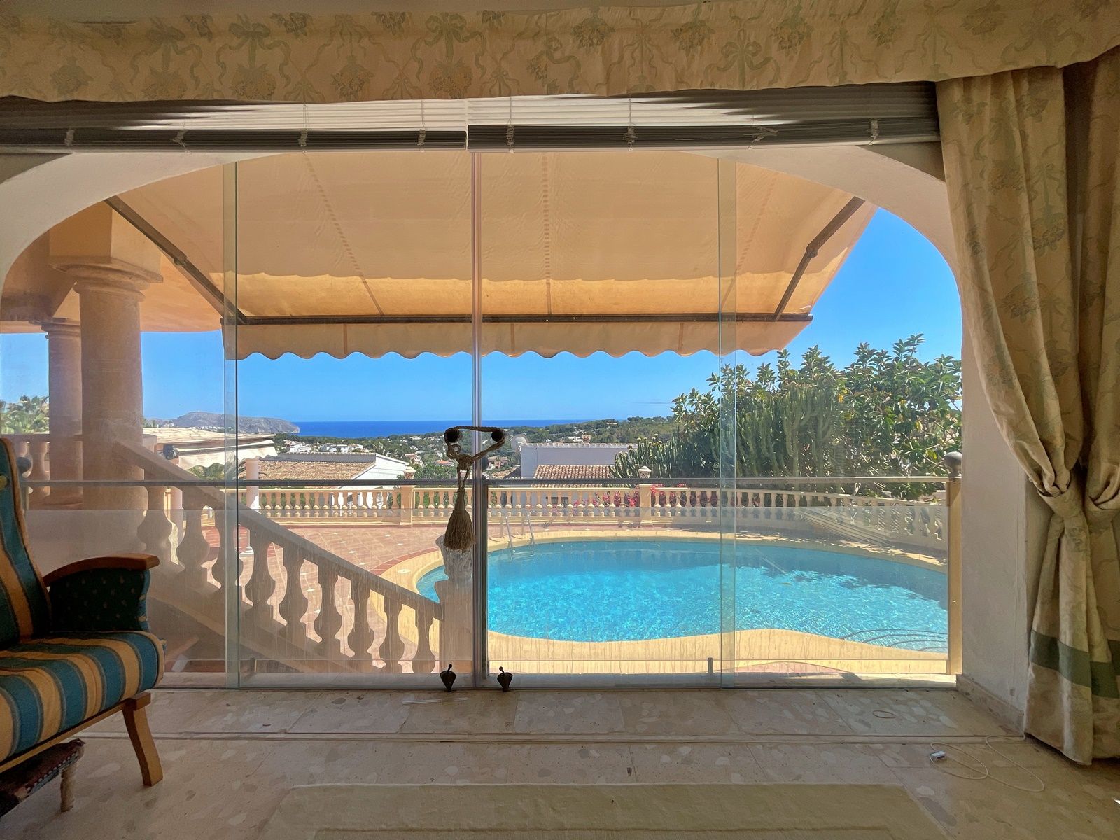 Beautiful Sea view villa for sale in Moraira
