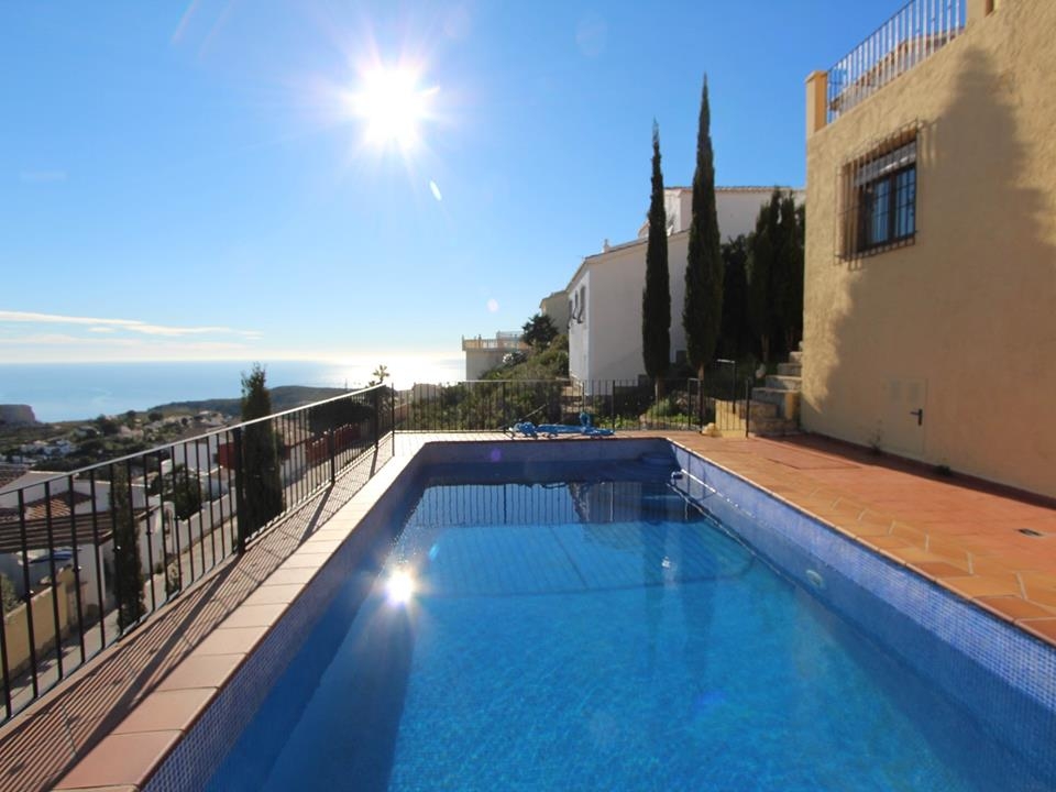 Sea view property for sale at the Costa Blanca, Benitachell